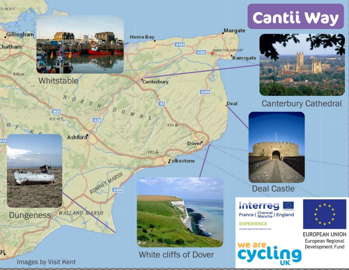 Cantii Way - The next new long distance route by Cycling UK